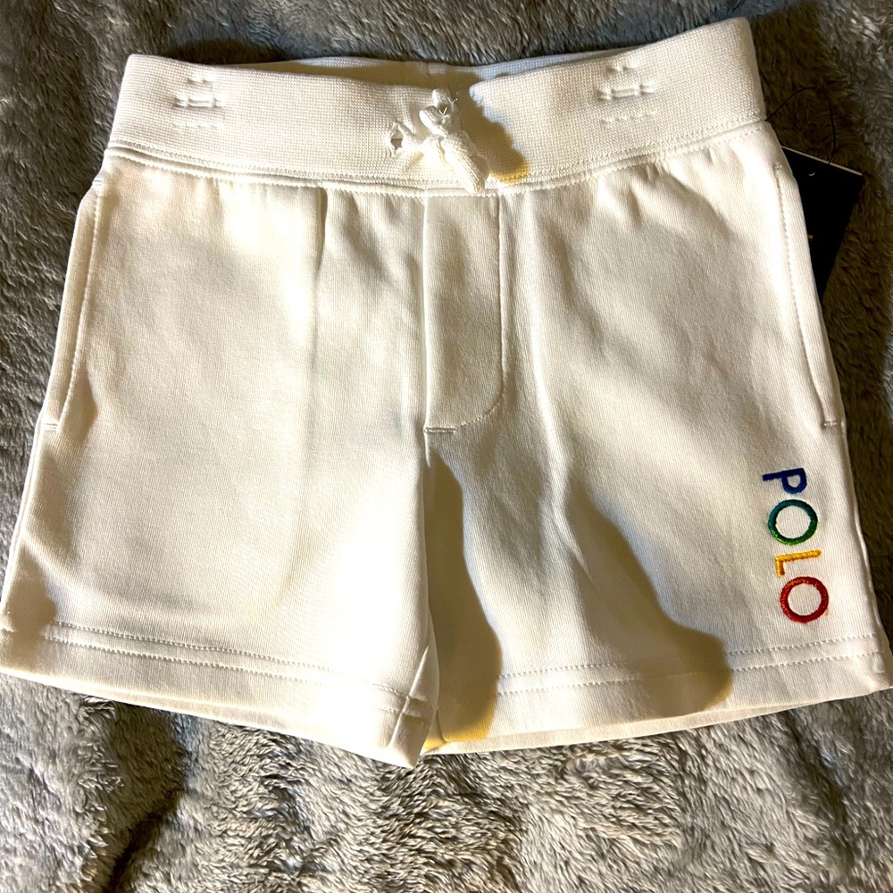 Polo by Ralph Lauren White shorts.